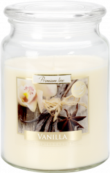 Aura vonná svíčka v dóze maxi vanilka